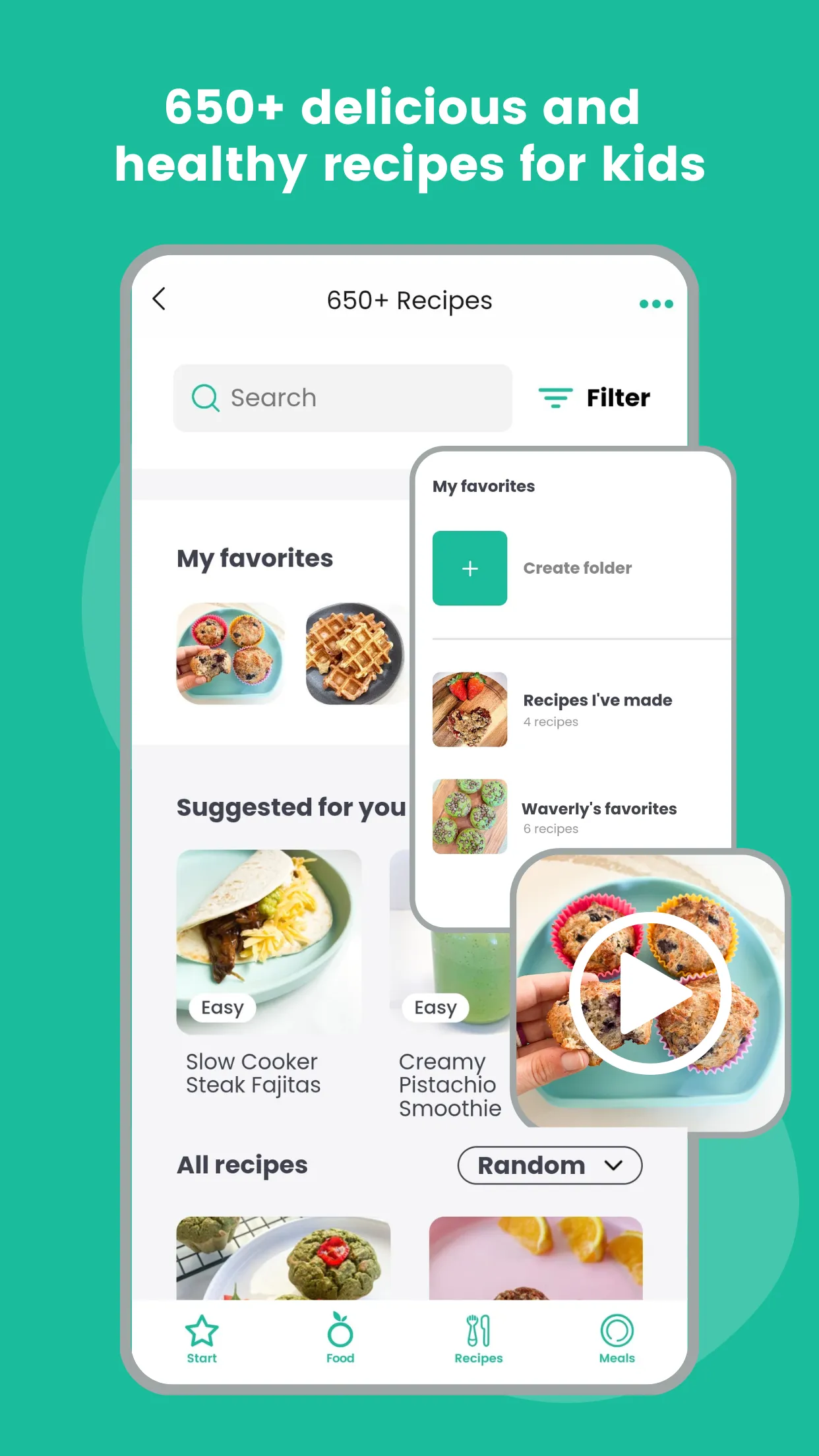 Kids Meals: Recipes & Guides | Indus Appstore | Screenshot