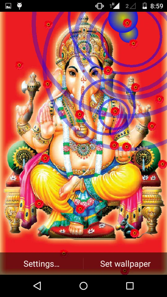 Ganesh Live Wallpaper | Indus Appstore | Screenshot