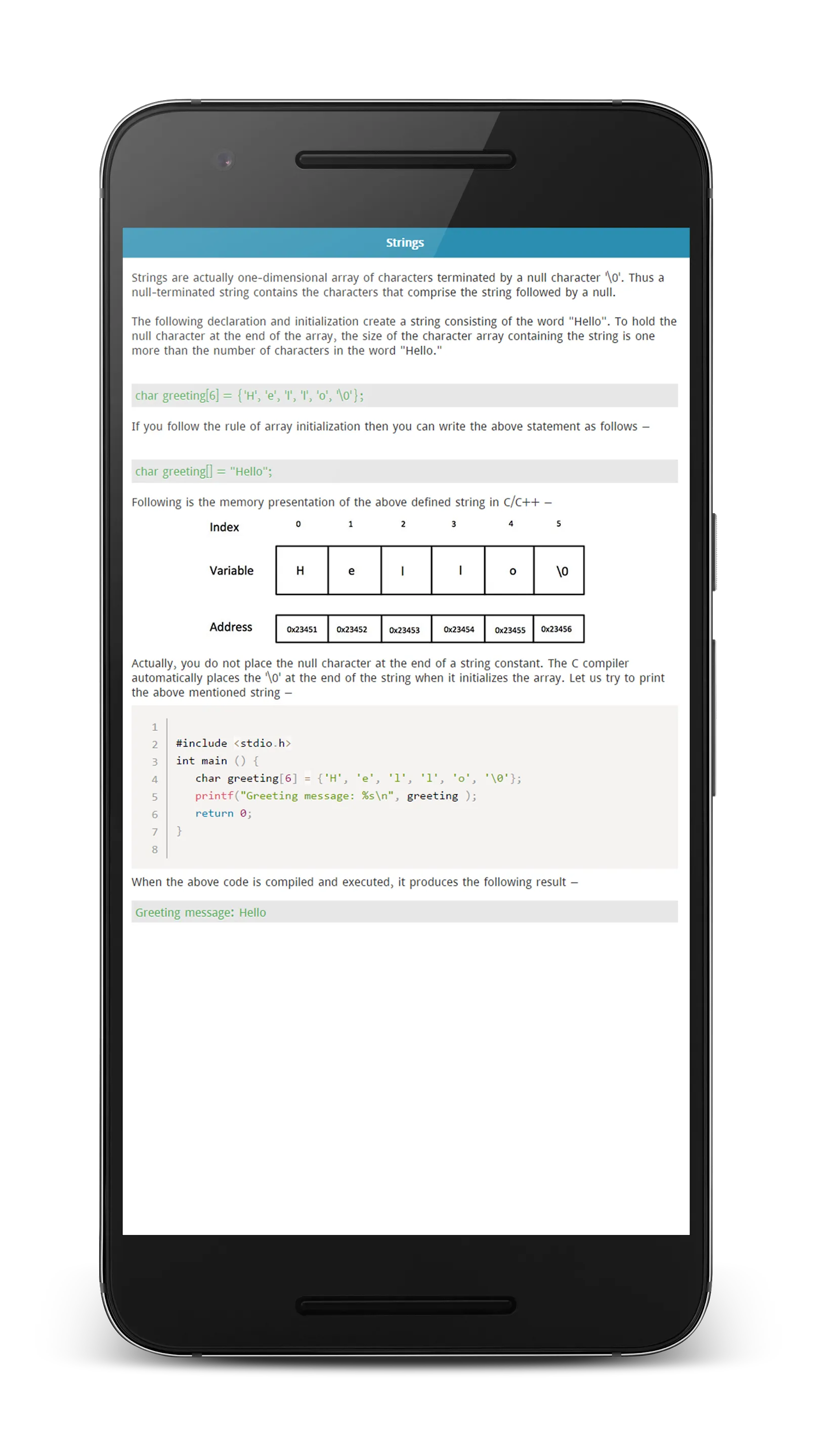 C Programming Tutorial | Indus Appstore | Screenshot