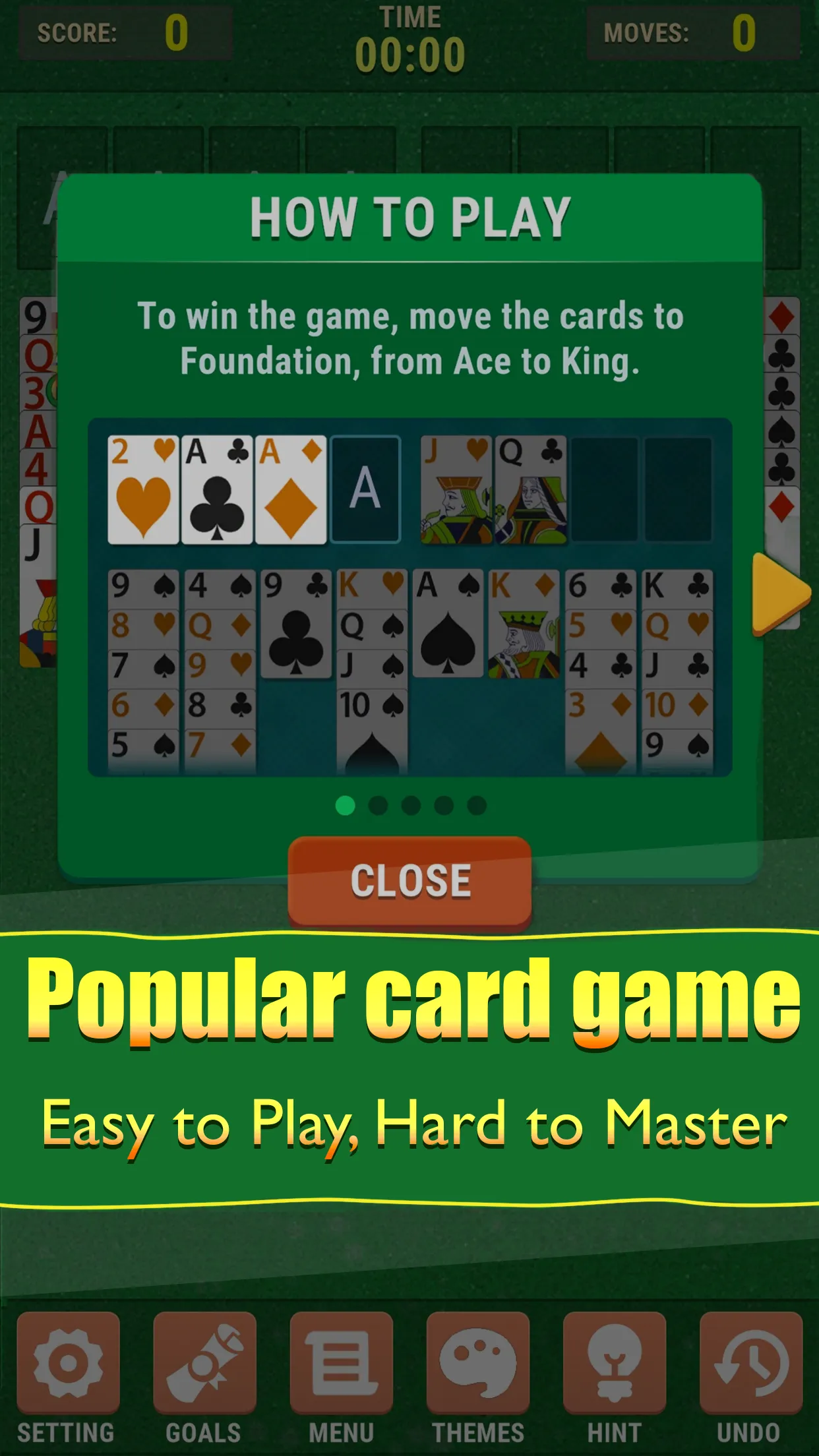 FreeCell Solitaire NFTP Game | Indus Appstore | Screenshot