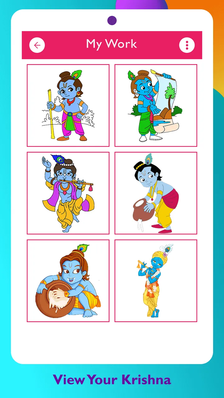 Lord Krishna Paint and Colors | Indus Appstore | Screenshot