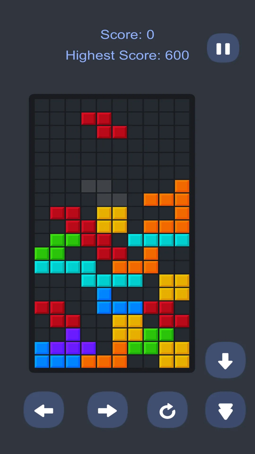 Falling Blocks Puzzle | Indus Appstore | Screenshot