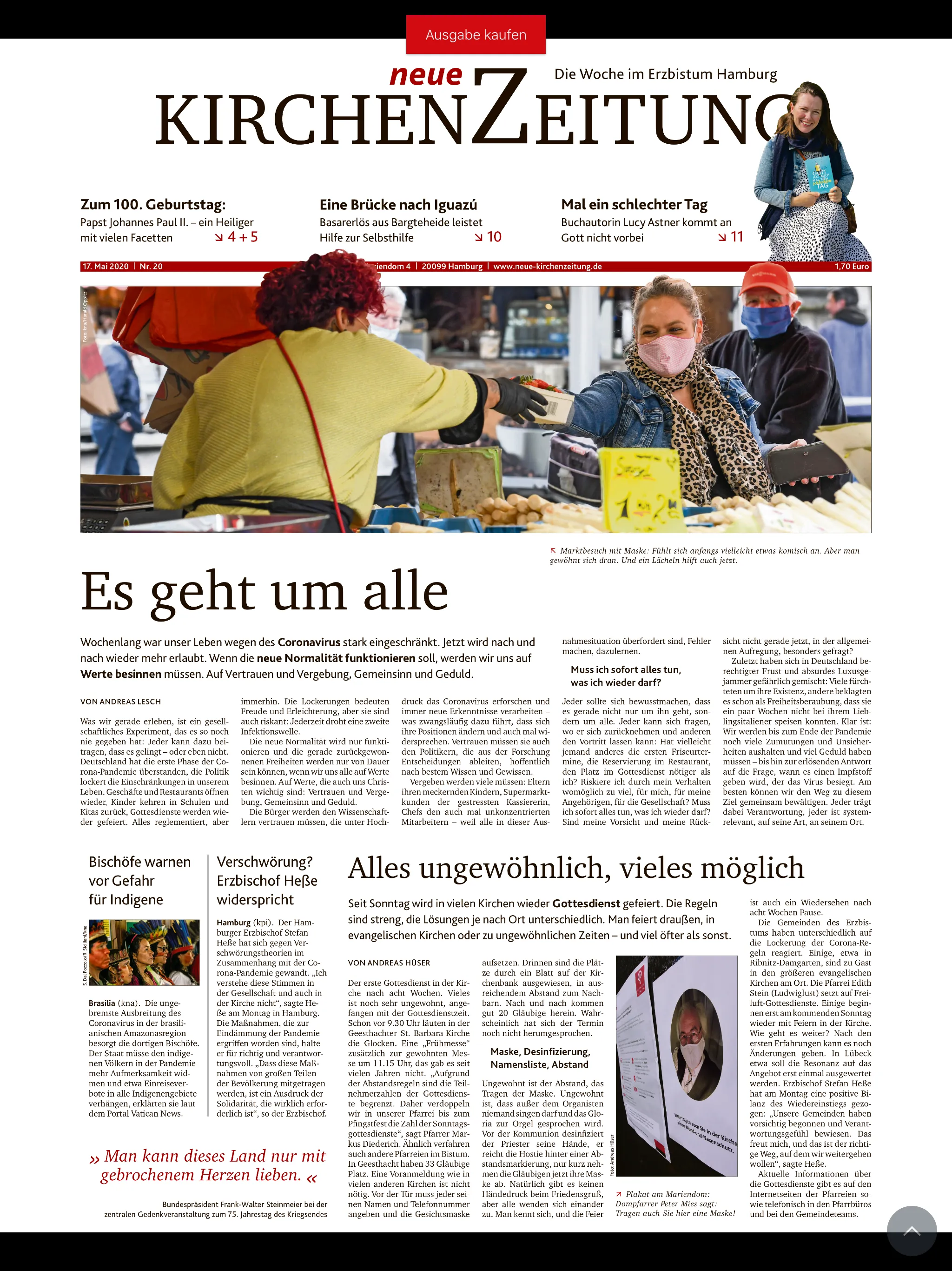 Kirchenzeitung Hamburg | Indus Appstore | Screenshot