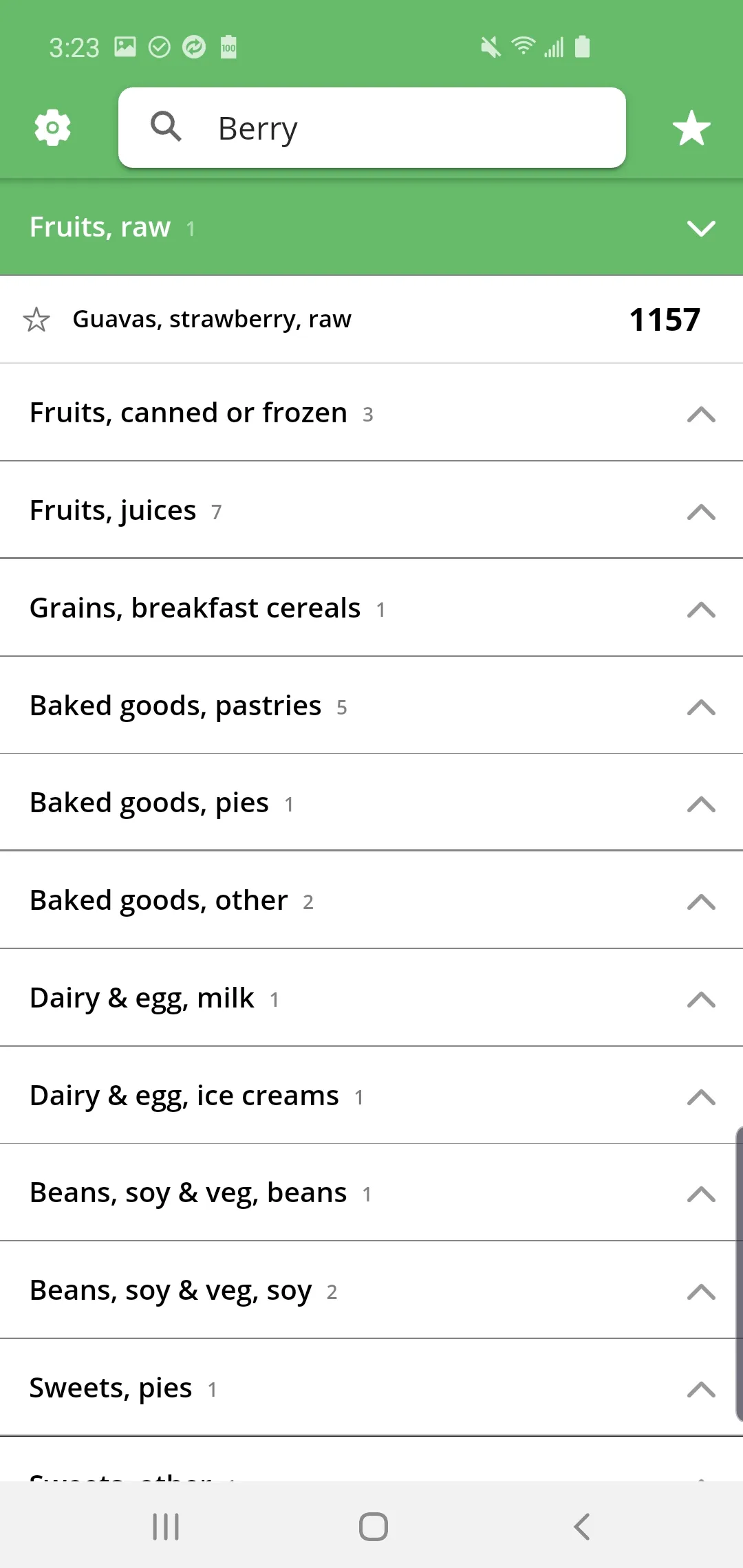 GG Food Codes | Indus Appstore | Screenshot