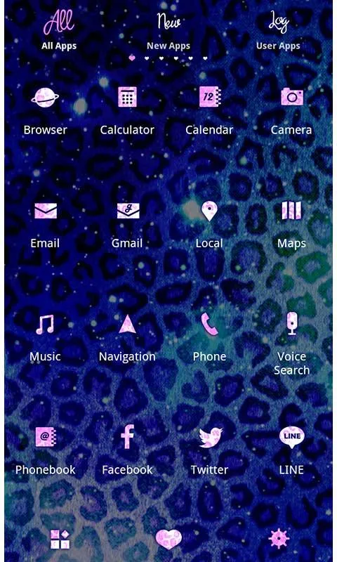 Theme-Starry Leopard Print- | Indus Appstore | Screenshot