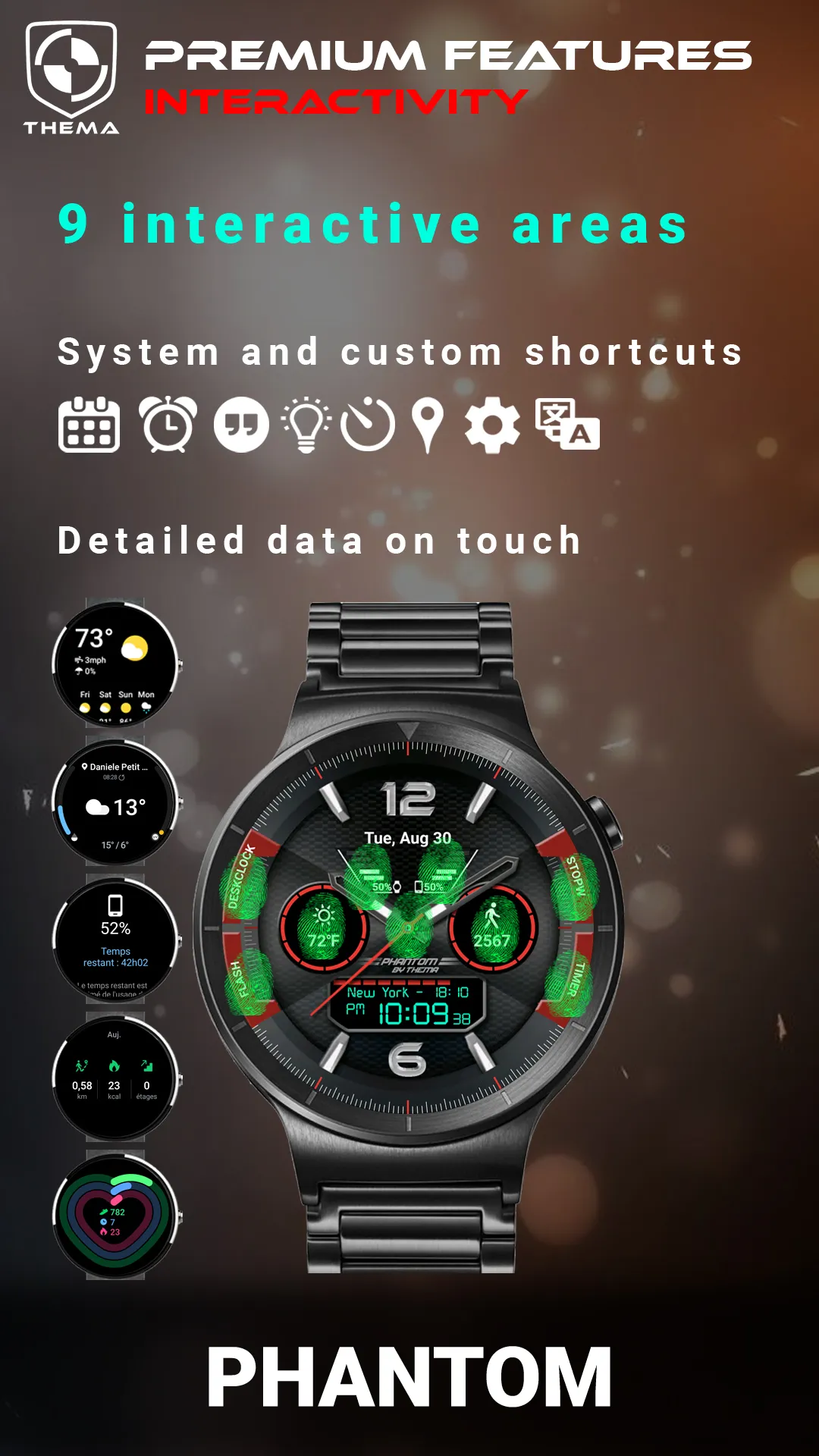 Phant Watch Face | Indus Appstore | Screenshot