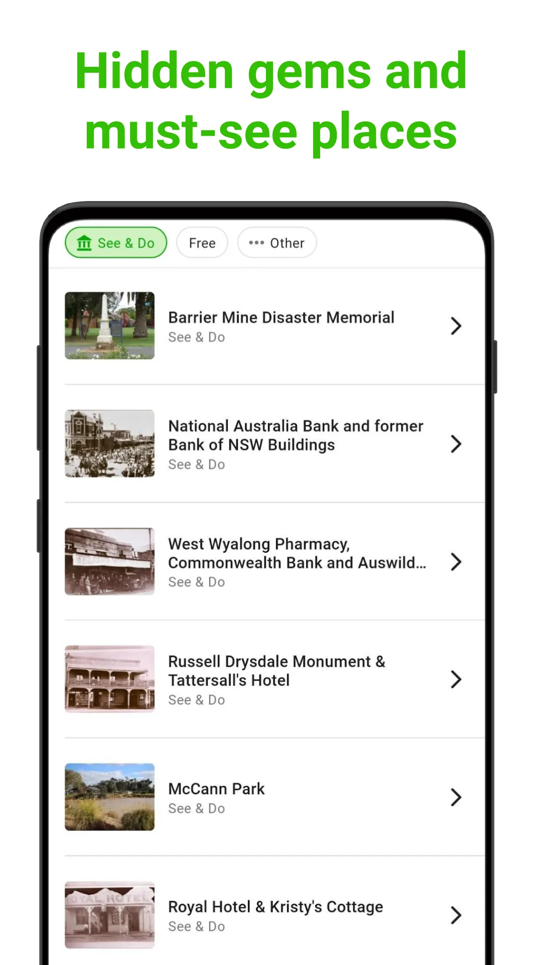 Wyalong Tour Guide:SmartGuide | Indus Appstore | Screenshot