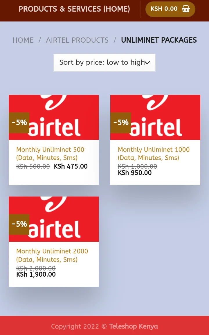 Teleshop Kenya Data Discounts | Indus Appstore | Screenshot