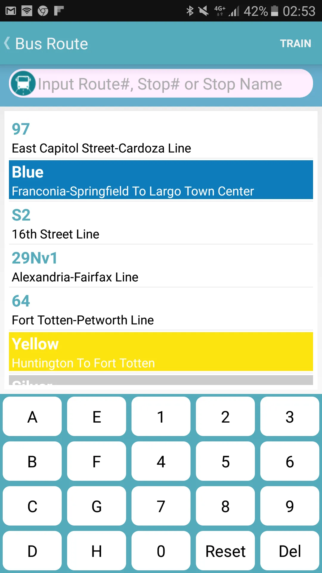 Washington DC Bus Tracker | Indus Appstore | Screenshot