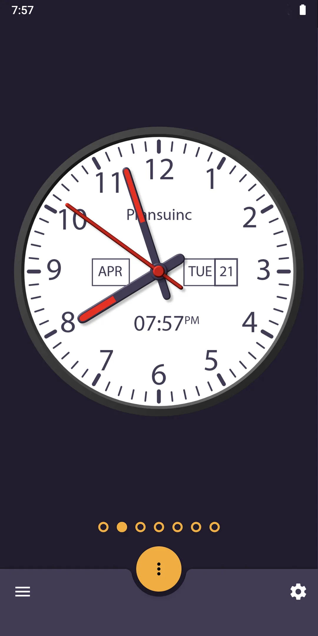 Clock Live Wallpaper | Indus Appstore | Screenshot