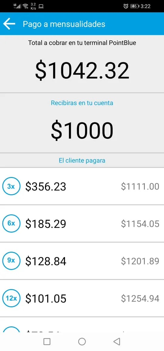 Calculadora MP PointBlue | Indus Appstore | Screenshot