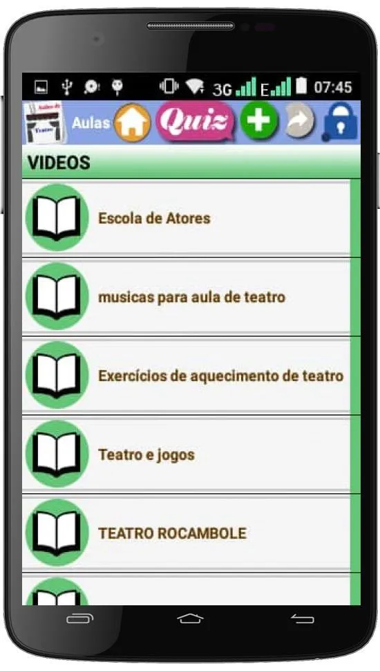 Aulas de teatro | Indus Appstore | Screenshot