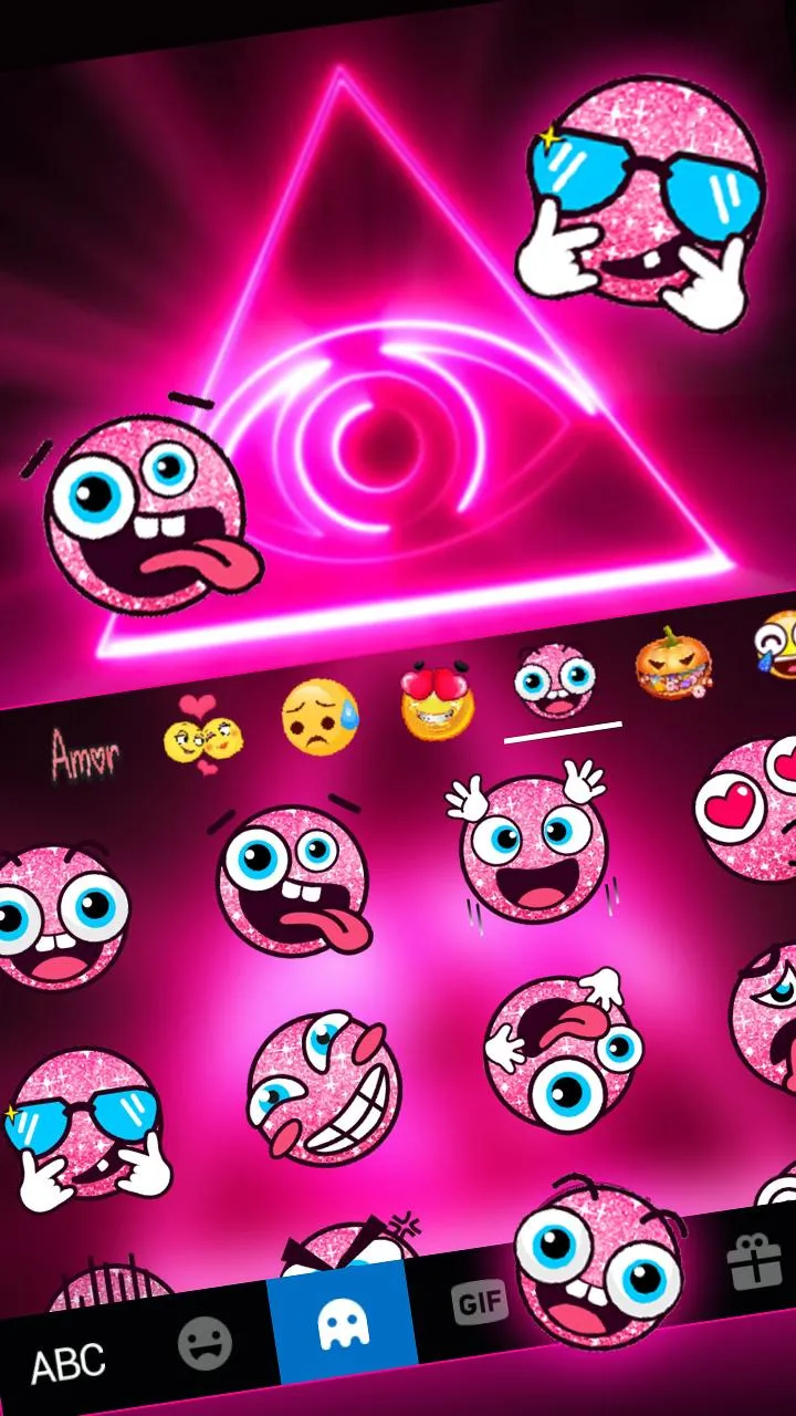 Neon Illuminati Theme | Indus Appstore | Screenshot