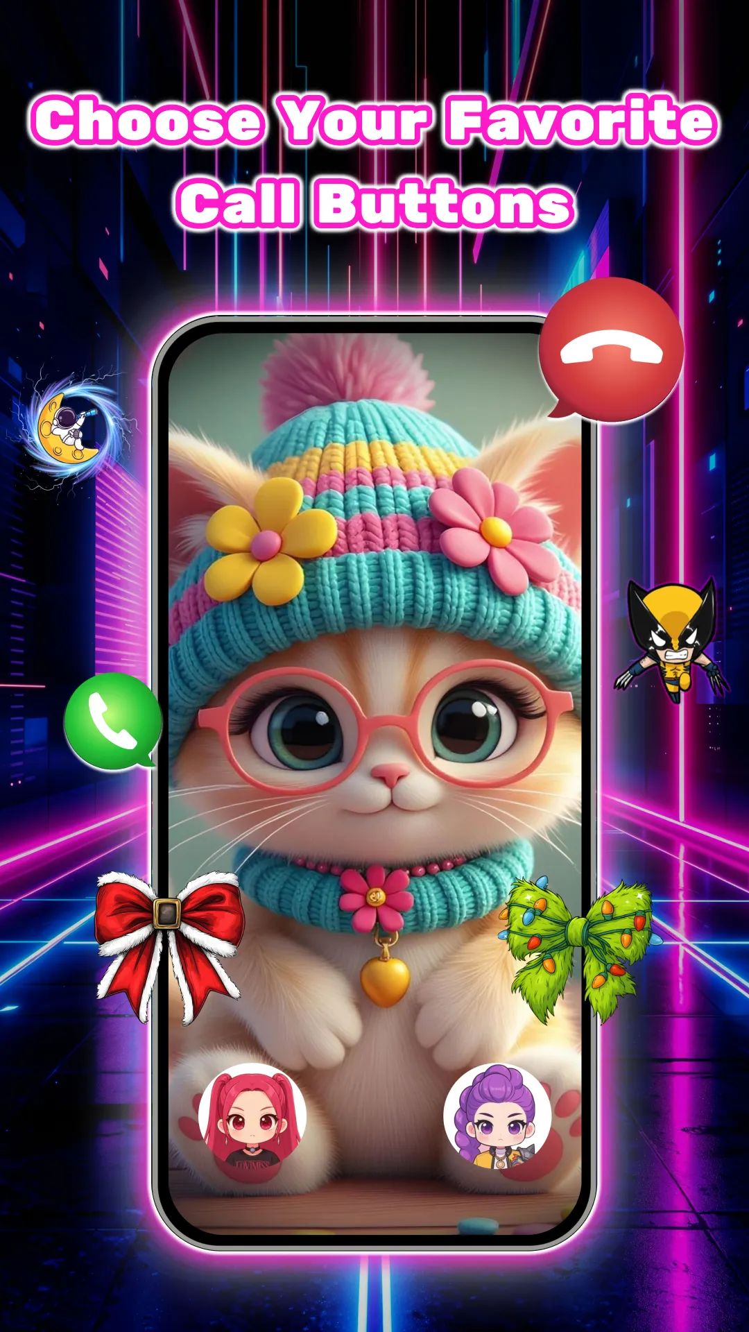 Color Call Screen - Call Theme | Indus Appstore | Screenshot