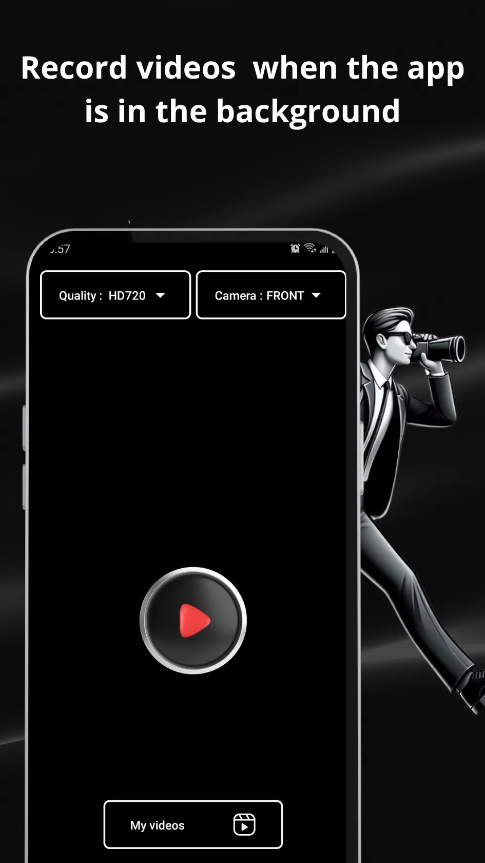 Aetos-Background cam Recorder- | Indus Appstore | Screenshot