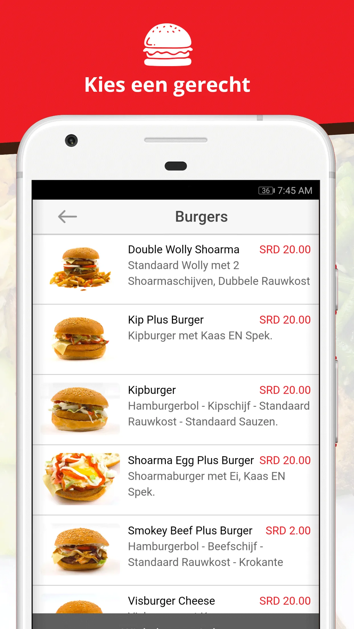 FoodDelivery in Suriname | Indus Appstore | Screenshot