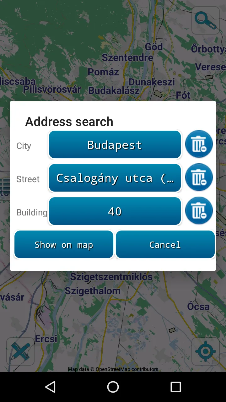 Map of Budapest offline | Indus Appstore | Screenshot