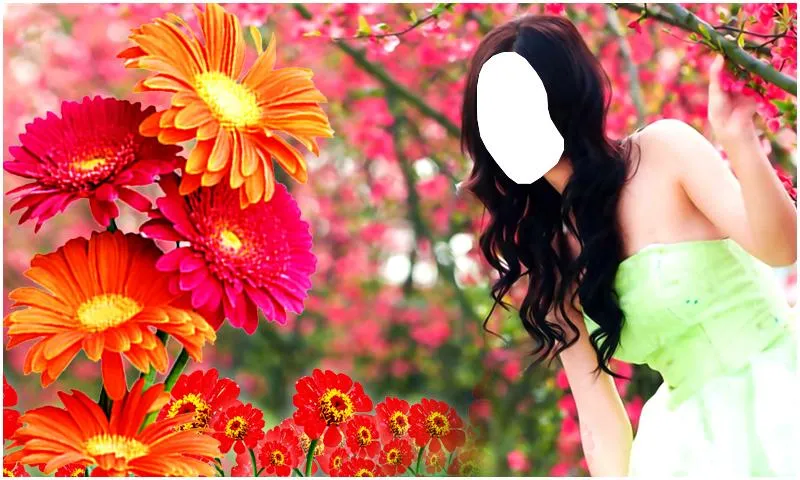 Women With Flowers Photo Pics | Indus Appstore | Screenshot