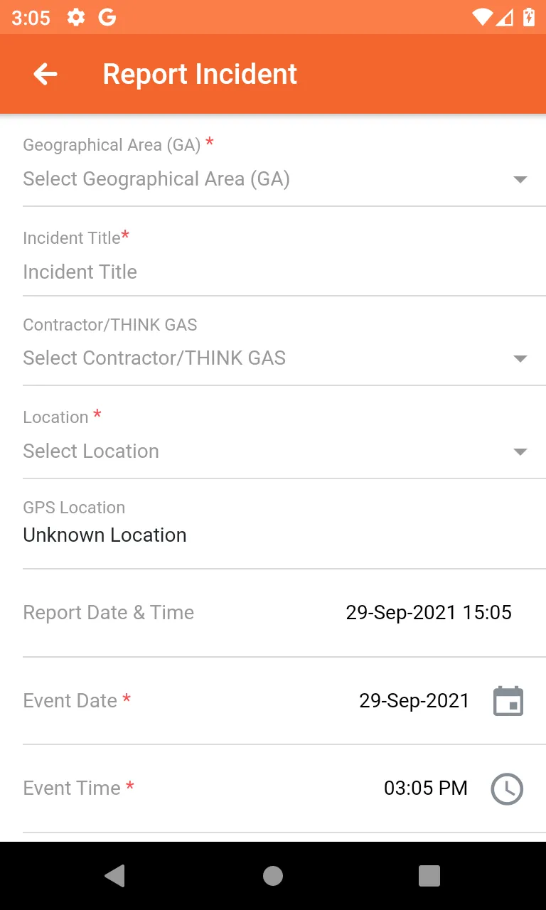 AG&P iReport | Indus Appstore | Screenshot