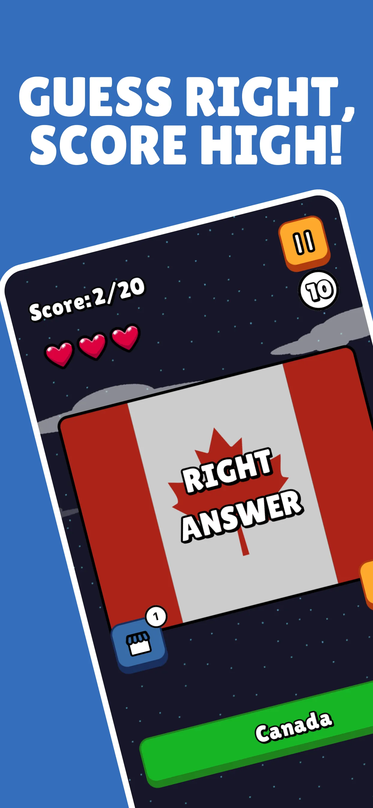 Guess Flags - Trivia | Indus Appstore | Screenshot