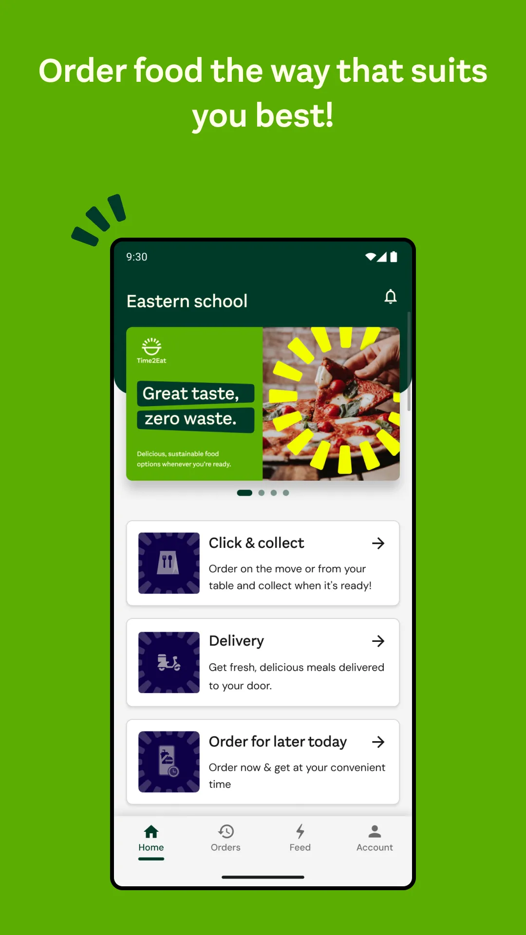 Time2Eat by Compass Digital | Indus Appstore | Screenshot