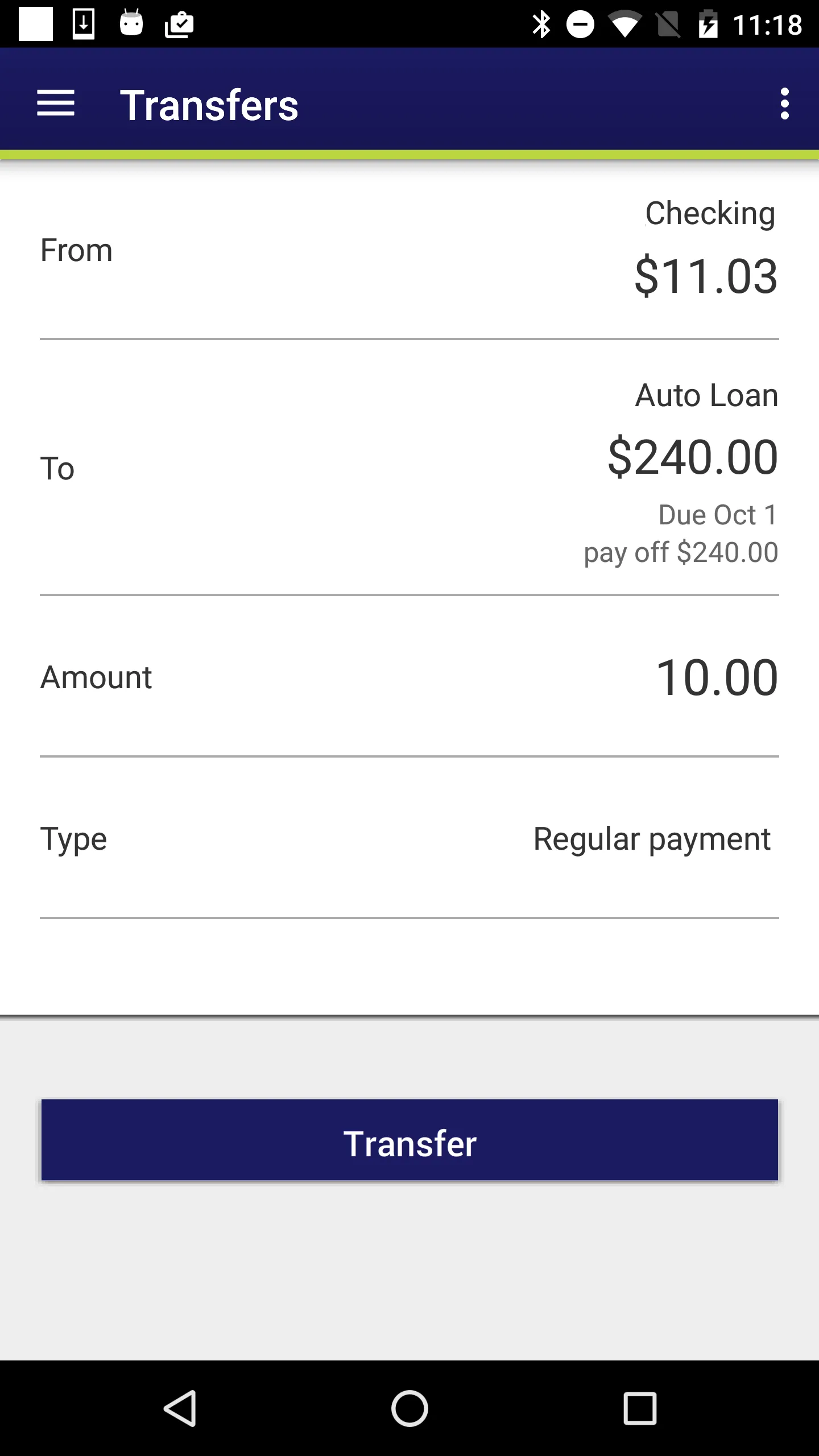 Oklahoma Central Credit Union | Indus Appstore | Screenshot