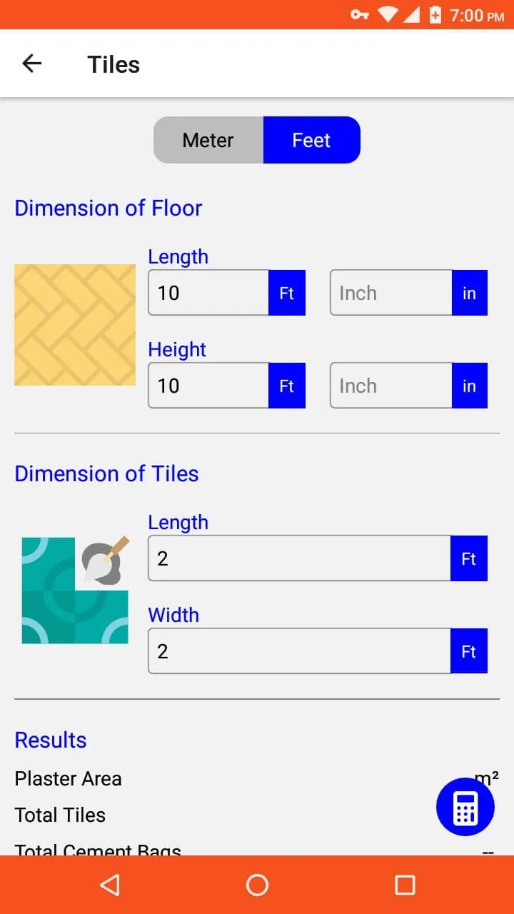 Construction Material Calculat | Indus Appstore | Screenshot