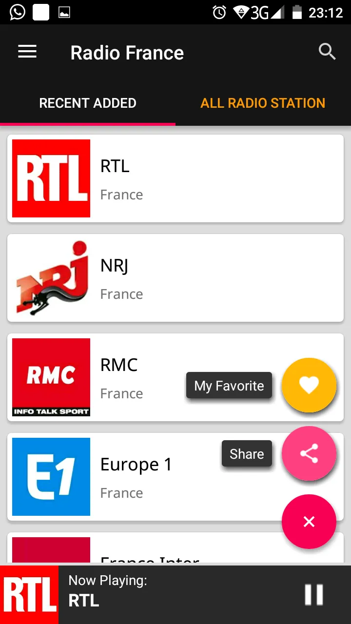 French Radio Stations | Indus Appstore | Screenshot