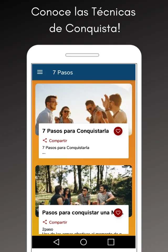 Como Conquistar a una Mujer | Indus Appstore | Screenshot