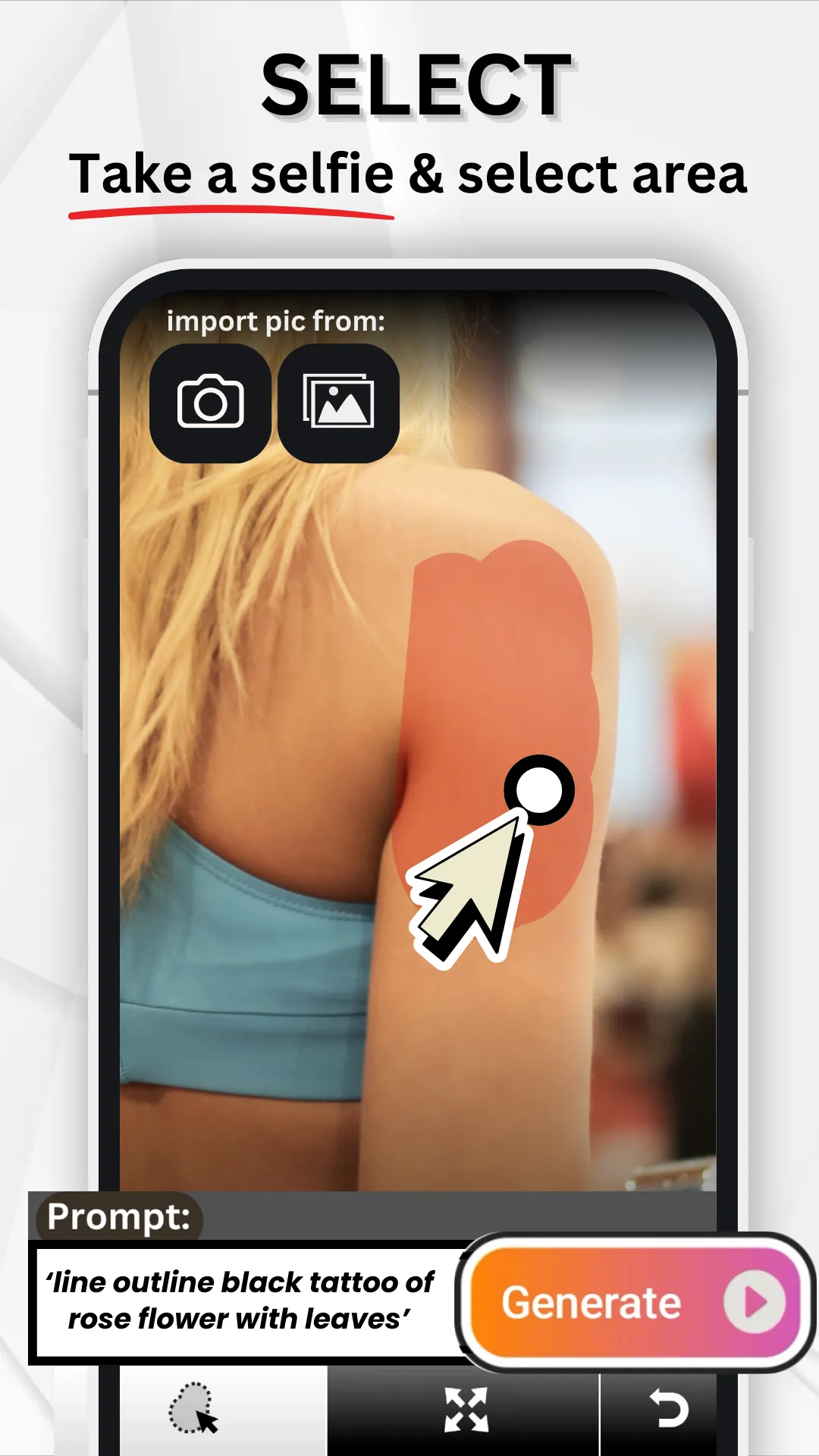 ai4ink: Try Tattoo AI Cam | Indus Appstore | Screenshot