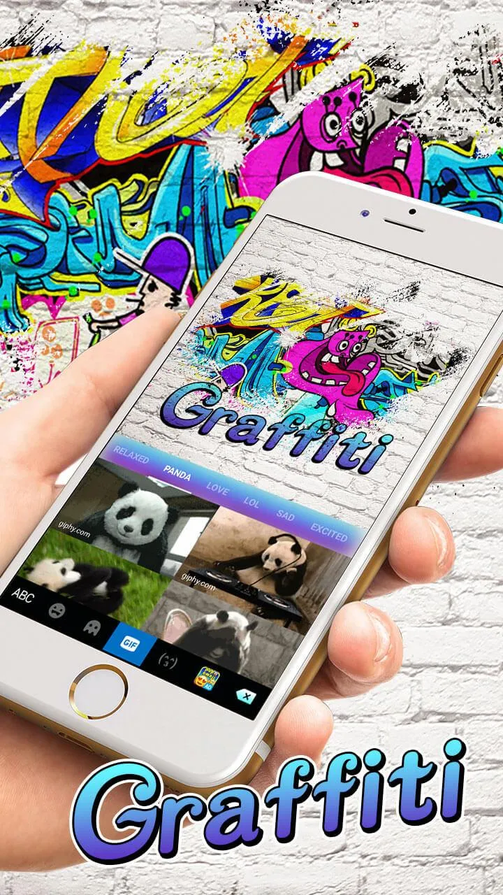 Graffiti Swag Keyboard Theme | Indus Appstore | Screenshot