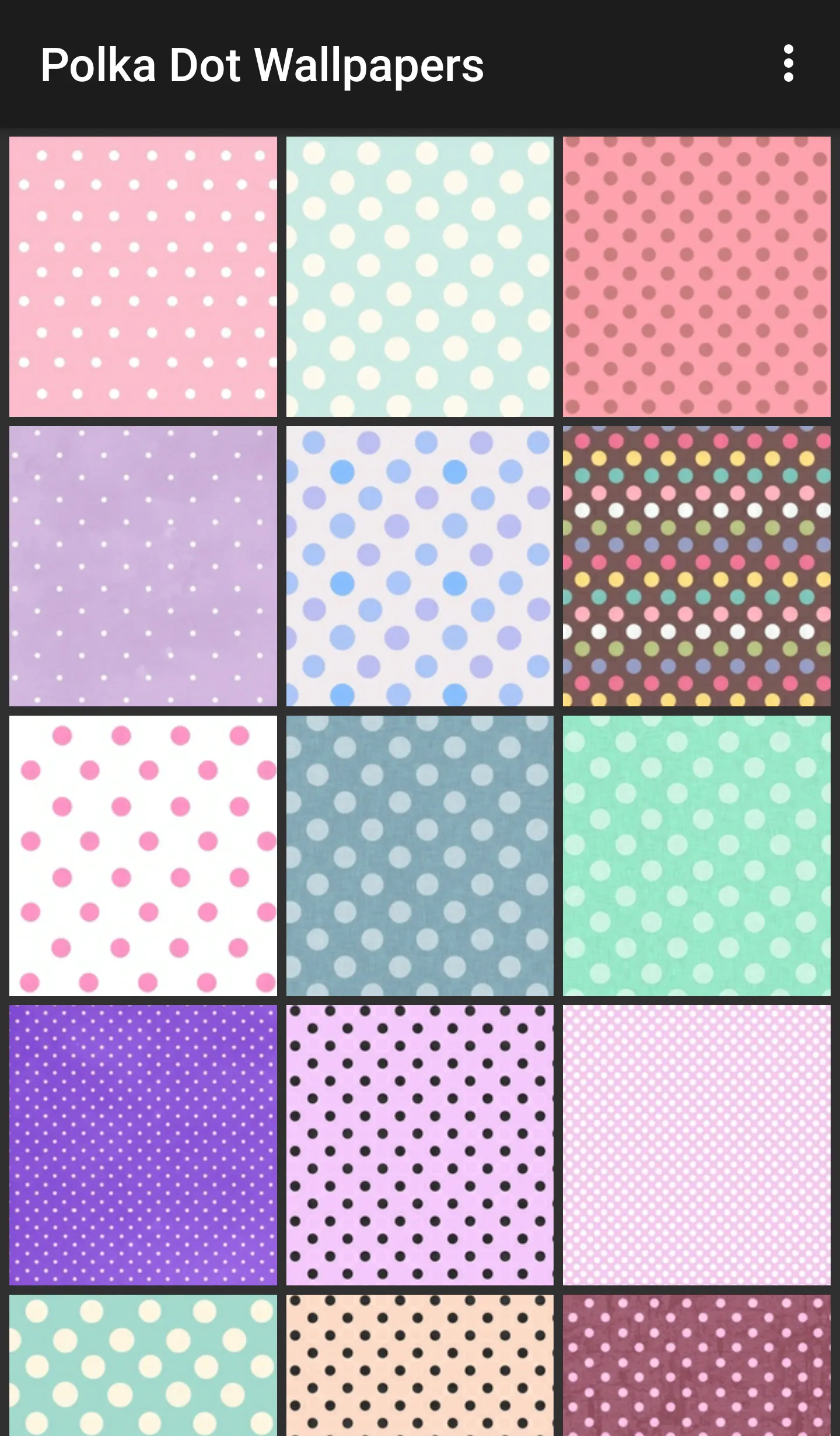 Polka Dot Wallpapers | Indus Appstore | Screenshot