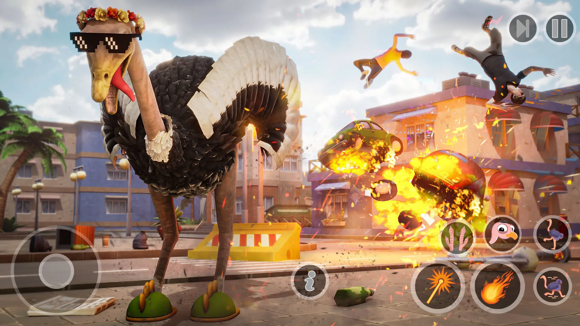 Ostrich Wild Animal Hunting 3d | Indus Appstore | Screenshot