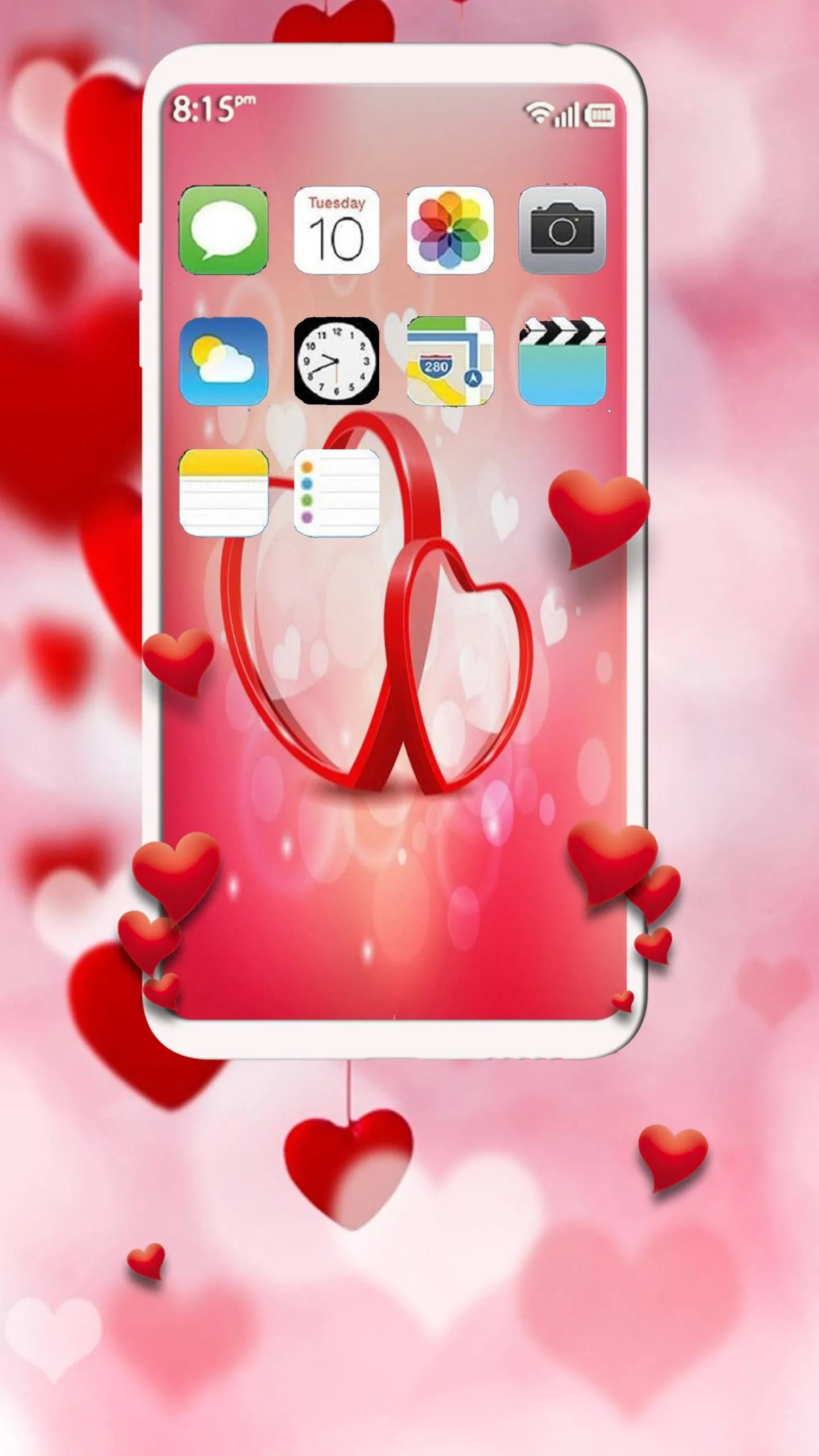 Heart Live Wallpapers: Love | Indus Appstore | Screenshot