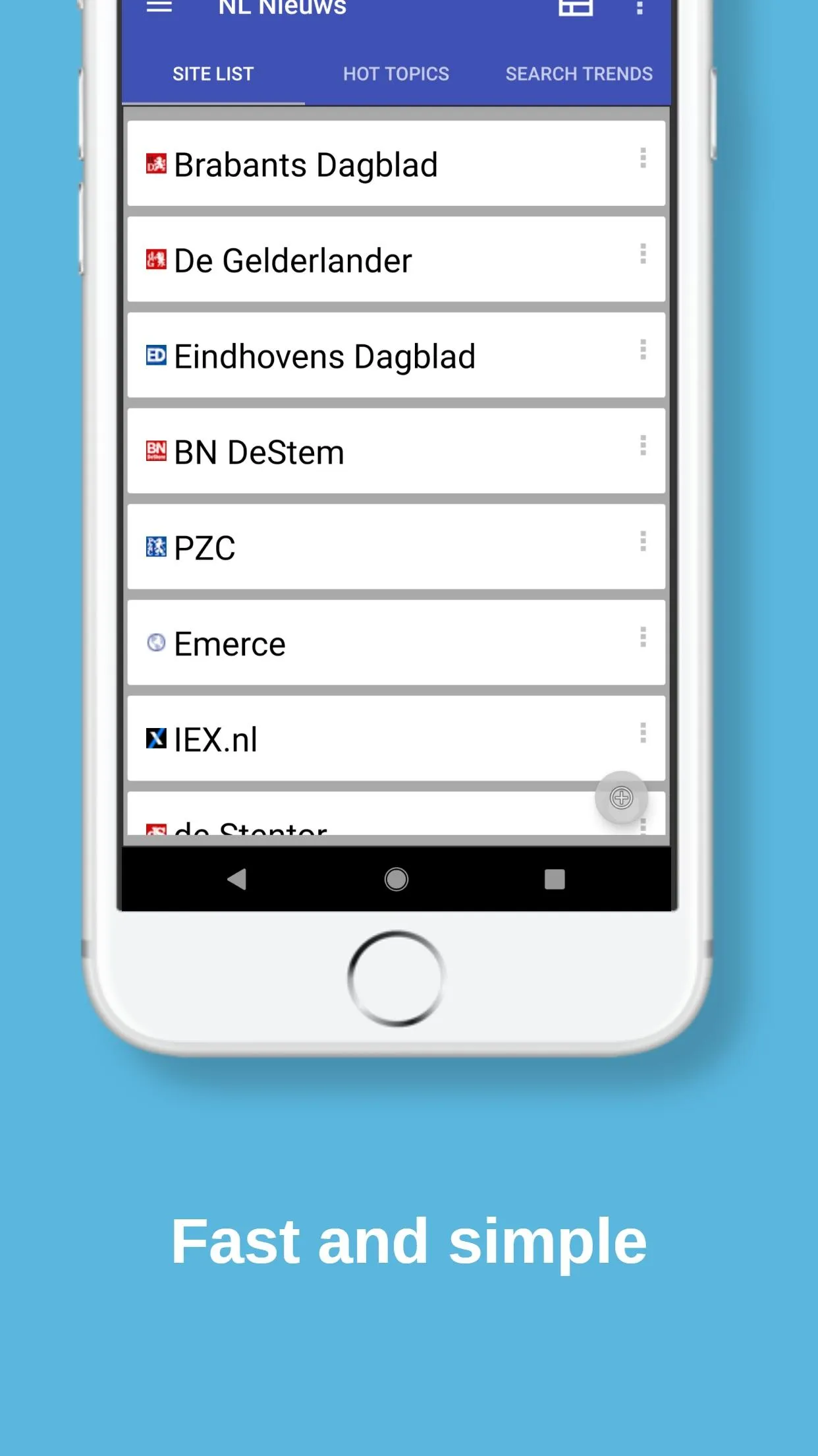 Laatste nieuws | Indus Appstore | Screenshot