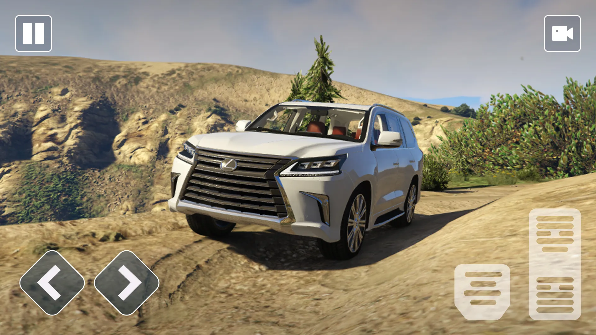 Offroad LX Sim: Lexus 570 Race | Indus Appstore | Screenshot