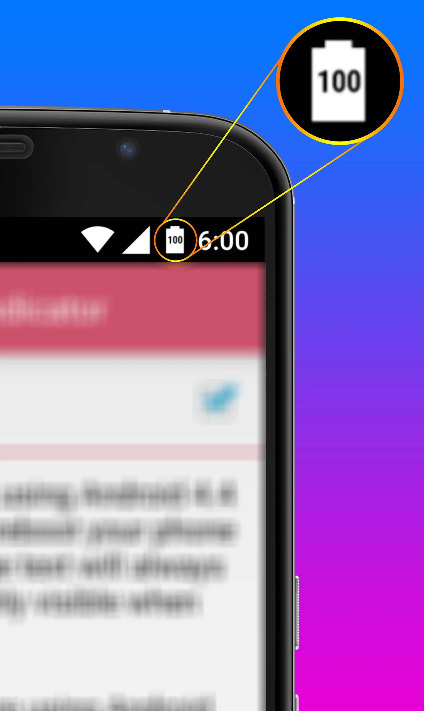 Battery Percentage Indicator | Indus Appstore | Screenshot