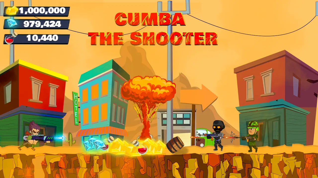 Cumba The Shooter | Indus Appstore | Screenshot