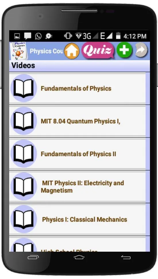 Physics Courses | Indus Appstore | Screenshot