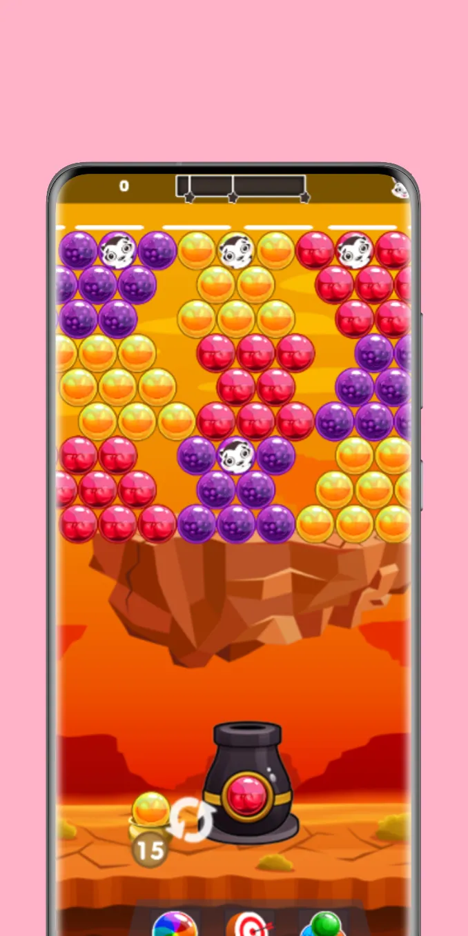 Vulcan Pop Bubble Shooter | Indus Appstore | Screenshot