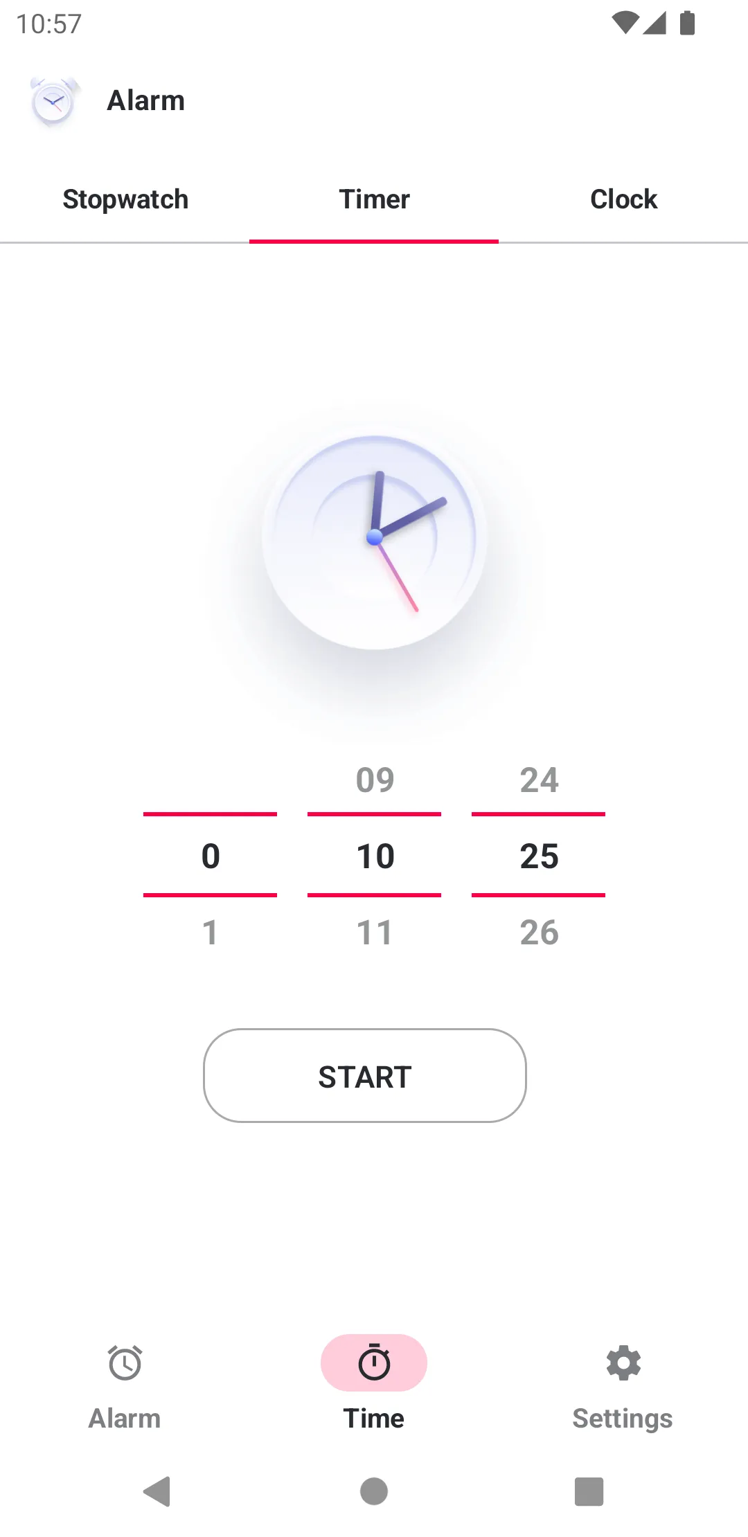 Sleepo: Minimalist alarm clock | Indus Appstore | Screenshot