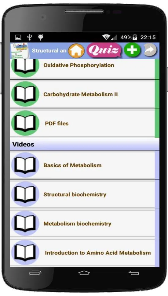 Structural and Metabolism Bioc | Indus Appstore | Screenshot