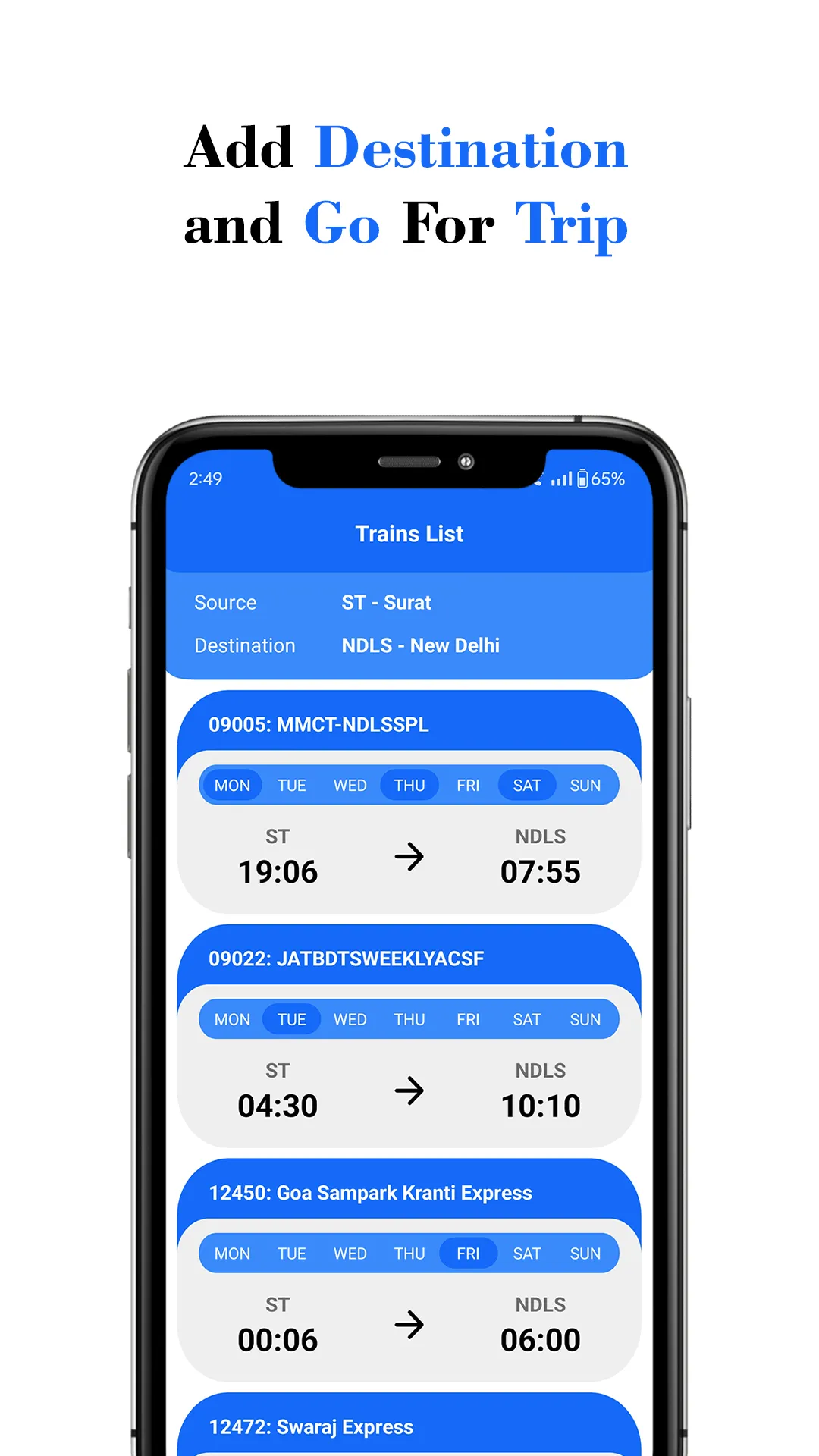 Where is my Train Status | Indus Appstore | Screenshot