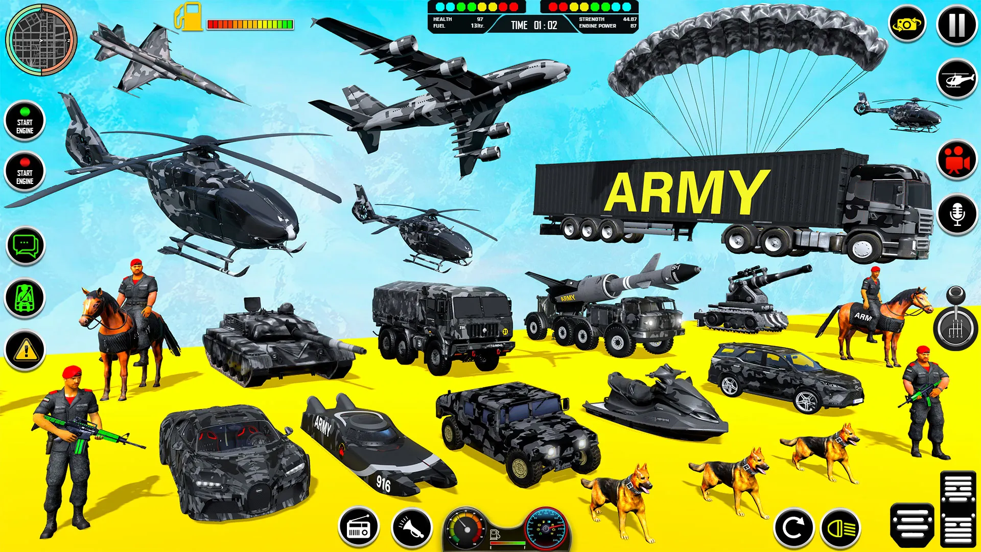 Army Vehicle Truck Transport | Indus Appstore | Screenshot