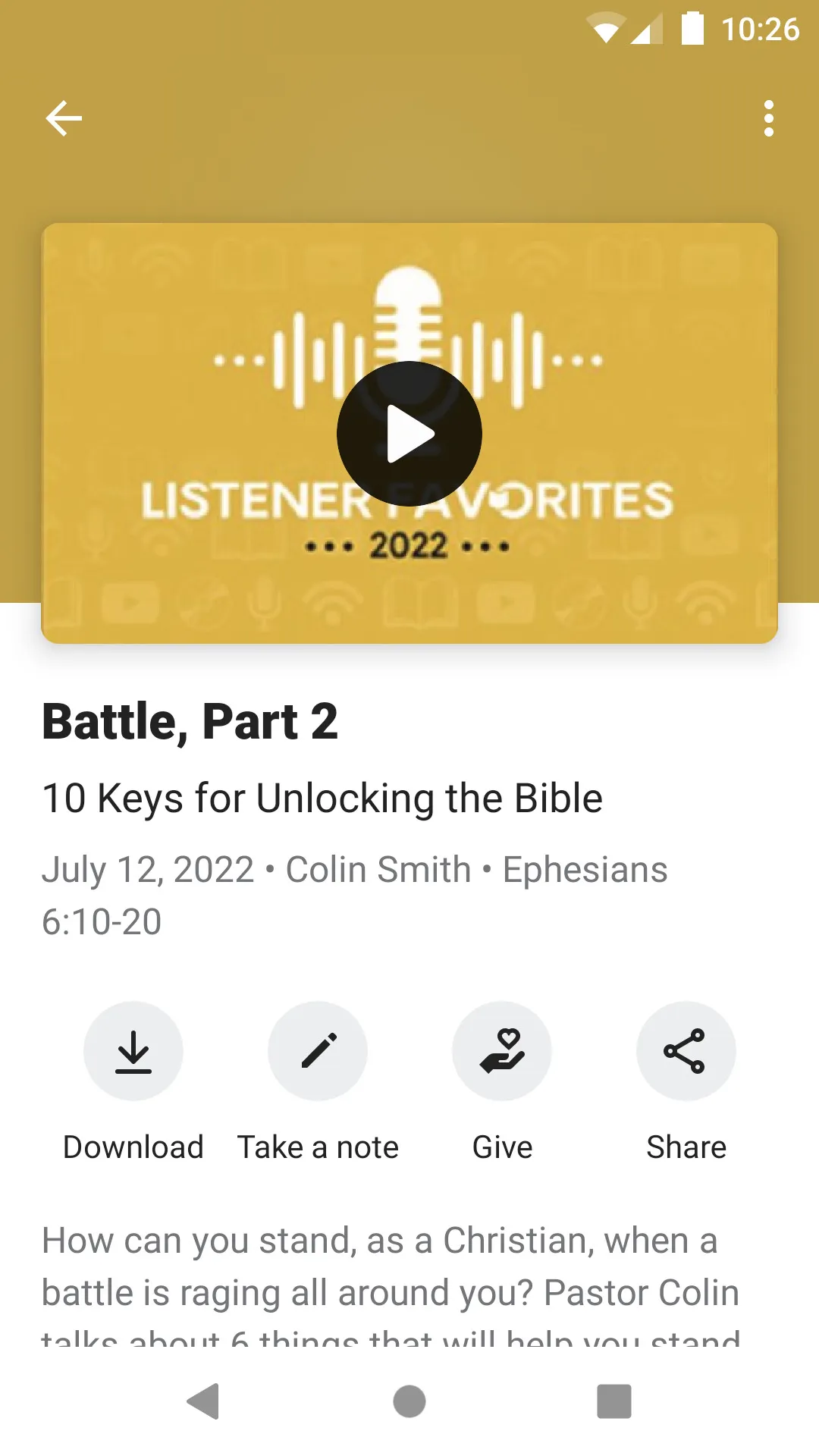 Open the Bible | Indus Appstore | Screenshot