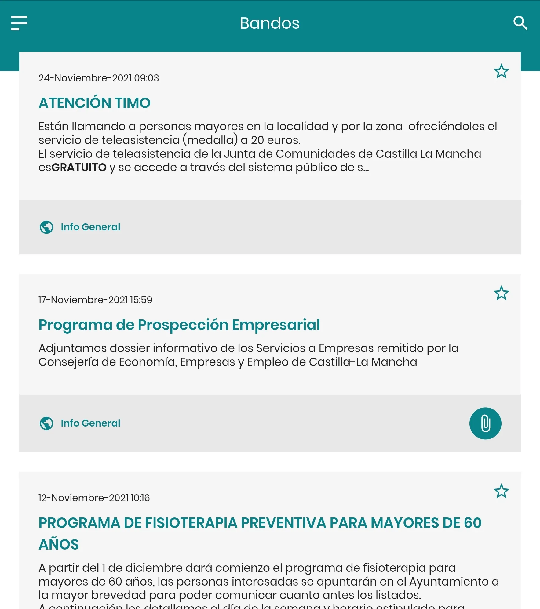 Herreruela de Oropesa Informa | Indus Appstore | Screenshot