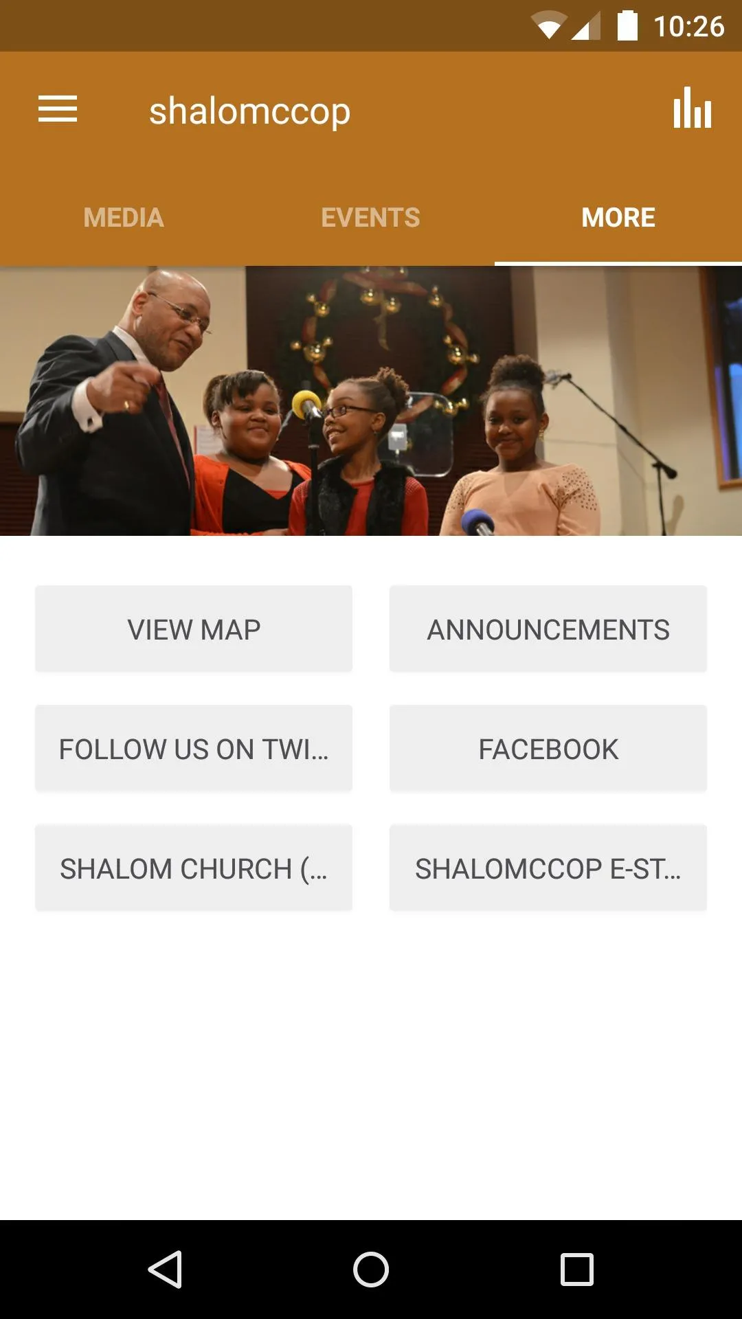 Shalom Church (City of Peace) | Indus Appstore | Screenshot