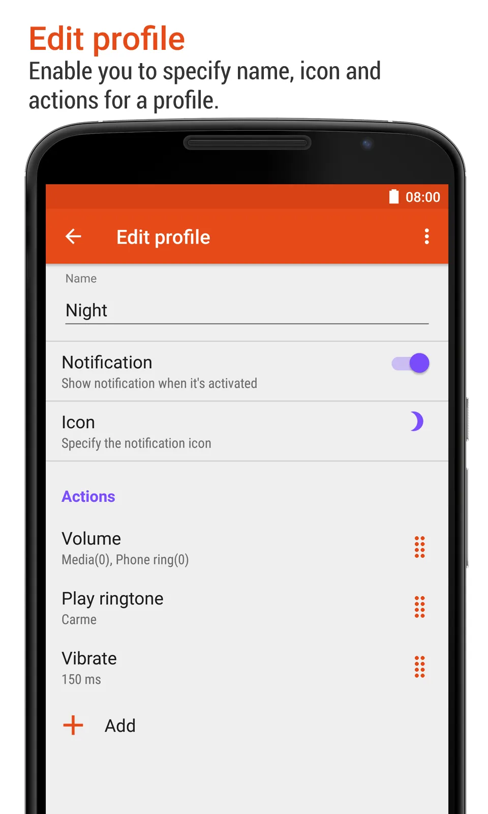 aProfiles - Auto tasks | Indus Appstore | Screenshot