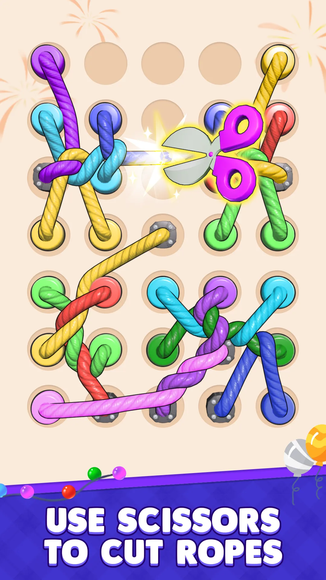 Tangle Rope 3D: Untwist Knots | Indus Appstore | Screenshot