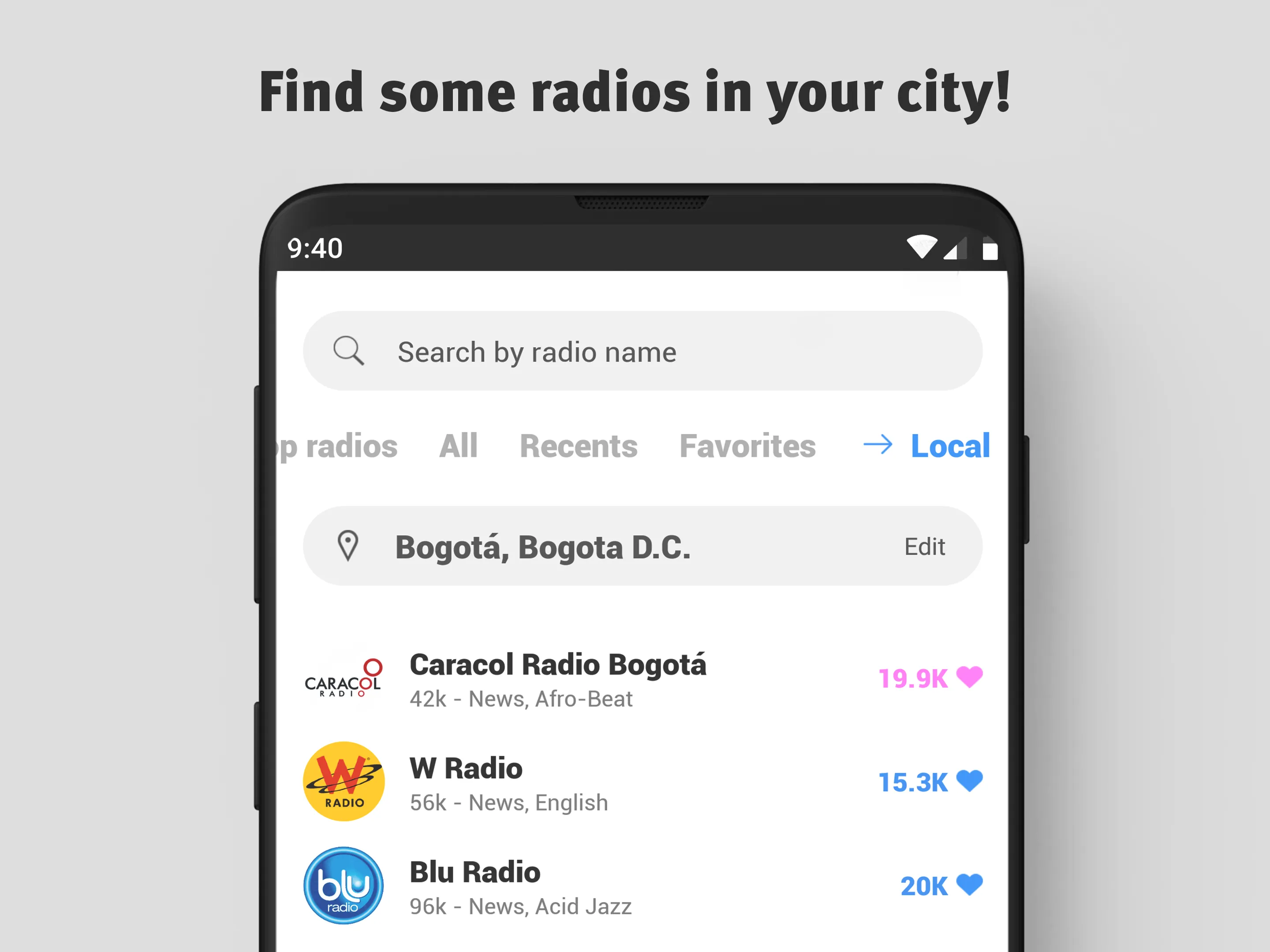 FM Radio Colombia | Indus Appstore | Screenshot